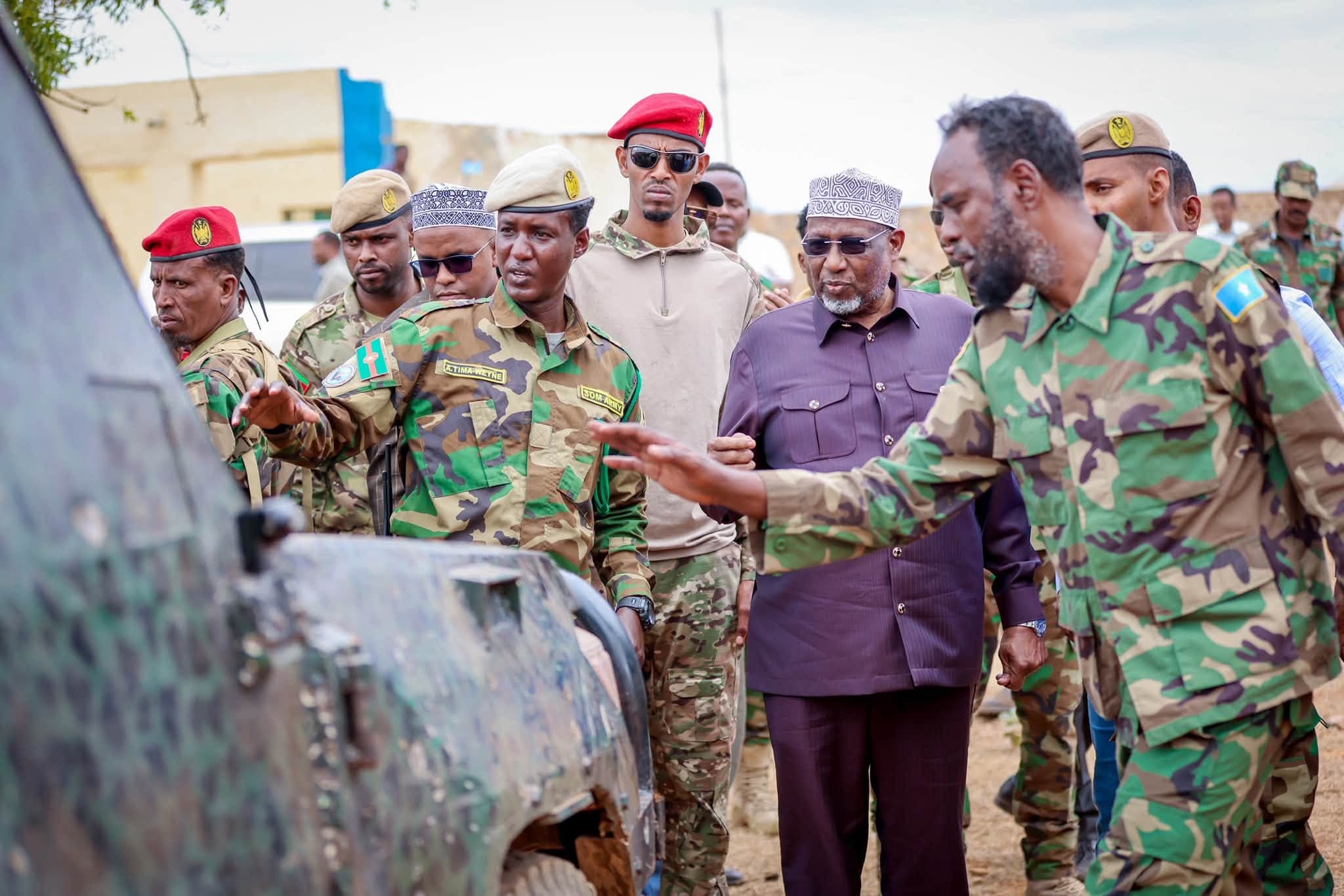 Aadan Madoobe Visits Baydhaba Frontlines Amid Rising Security Tensions