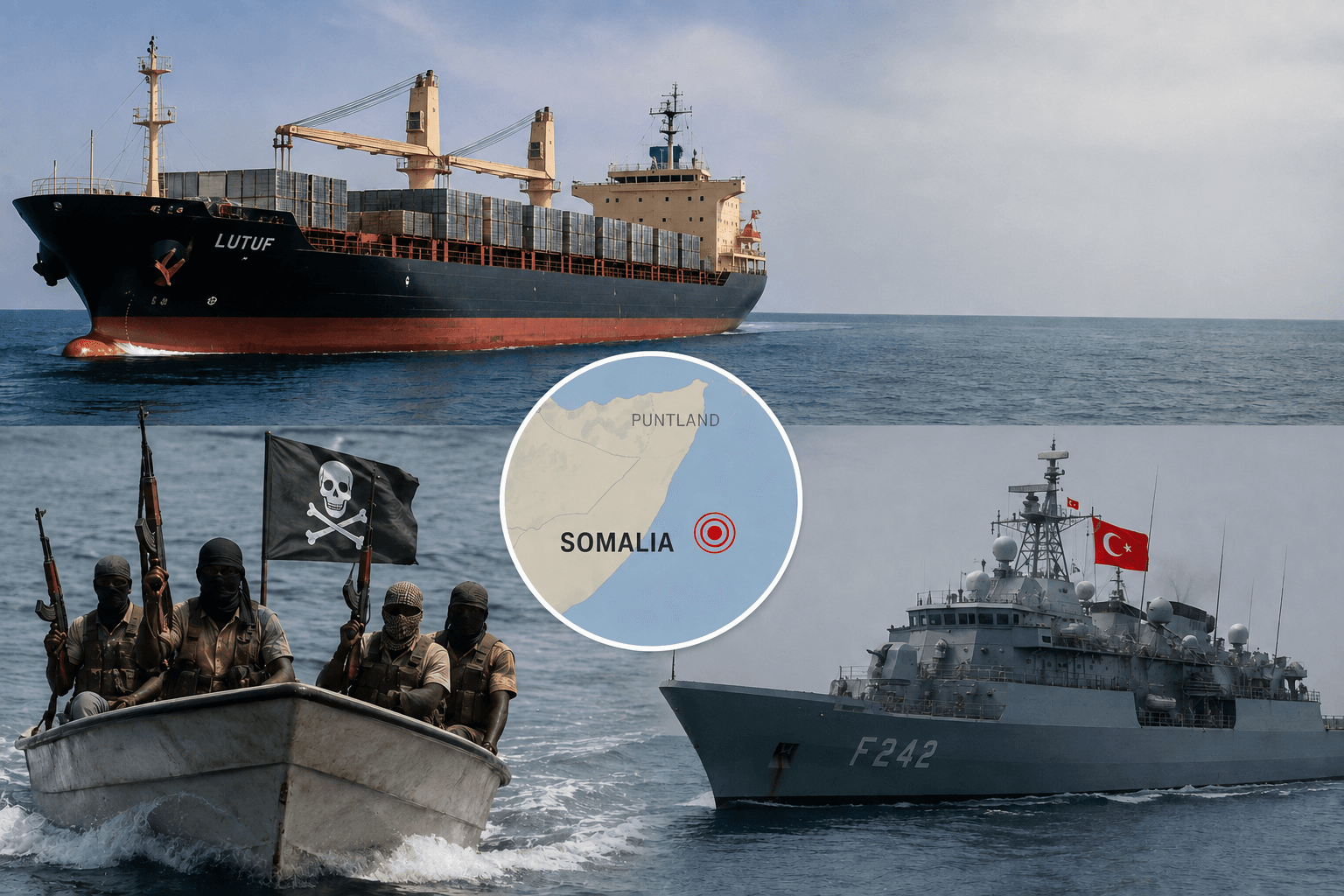 Turkey Pressures Somali Pirates to Release Cameroon-Flagged Ship Amid Military Tensions