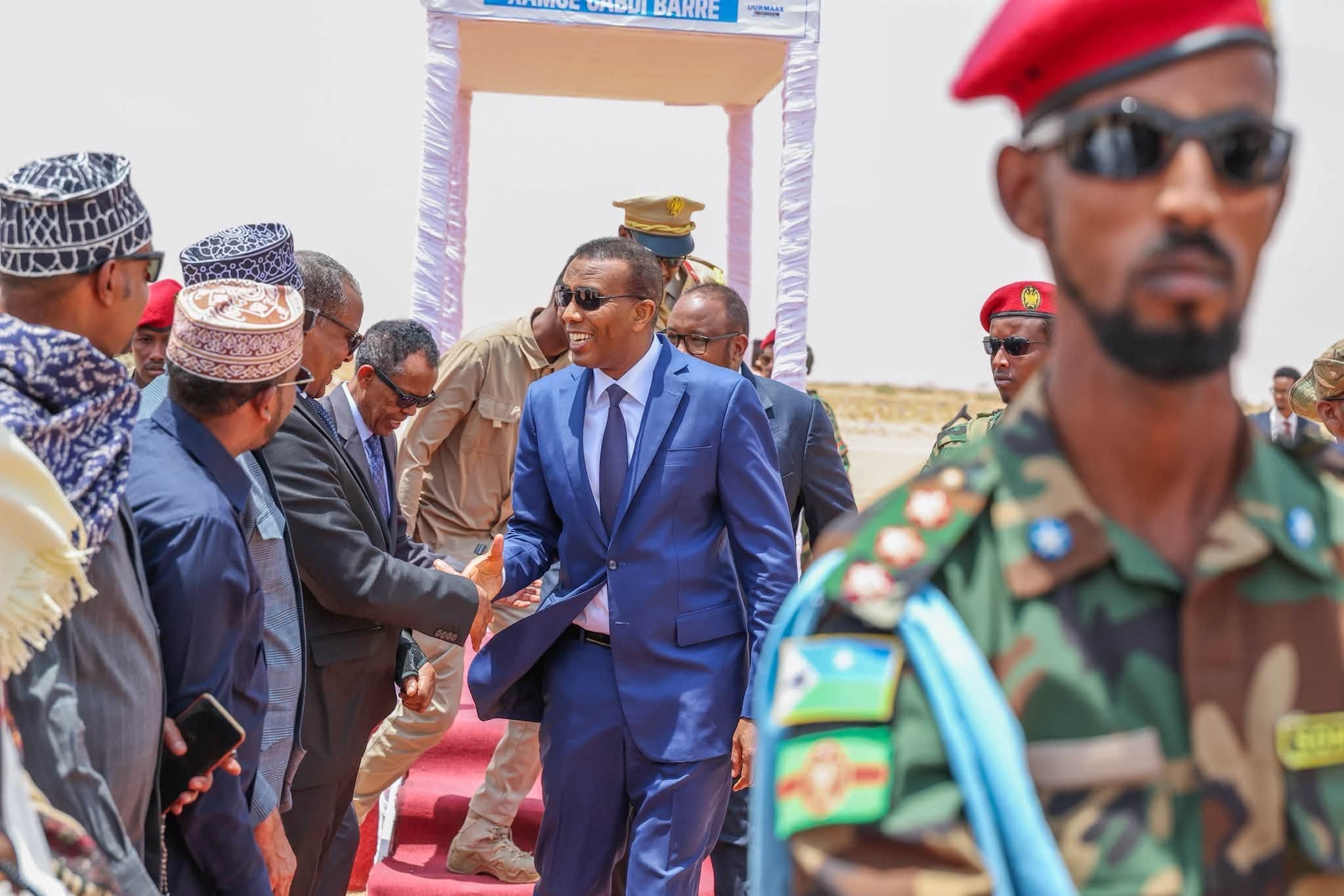 PM Hamza Arrives in Las Anod as Federal Government Expands Services in North Eastern State